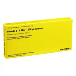 VITAMIN B12 AAA Fiale da 1000 μg, 10X1 ml