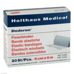 DEDERON Bende di fissaggio 6 cmx4 m, 20 pz