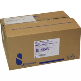 ELEKTROLYT Inf.-Lsg. 153 PP-Bottiglia, 10X500 ml