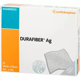 DURAFIBER Ag 10x10 cm benda, 10 pz