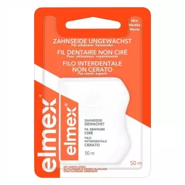 ELMEX Filo interdentale non cerato con fluoruro amminico, 50 m