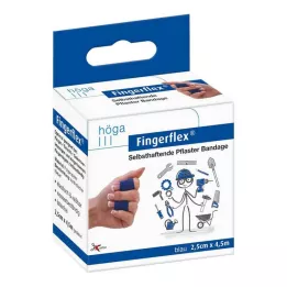 FINGERFLEX 2,5 cmx4,5 m blu senza lattice, 1 pezzo