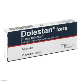 DOLESTAN compresse forti, 20 pz