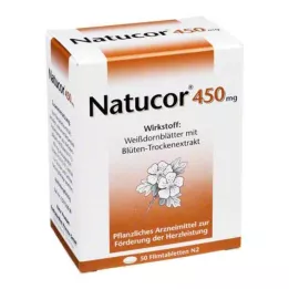 NATUCOR Compresse rivestite con film da 450 mg, 50 pz