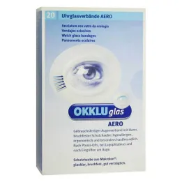 Associazione vetri per orologi Occluglas Aero, 20 pz