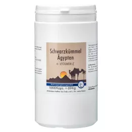SCHWARZKÜMMEL ÄGYPTEN+E capsule, 1000 pz