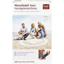 BORT ManuStabil corto destro XS pelle, 1 pz