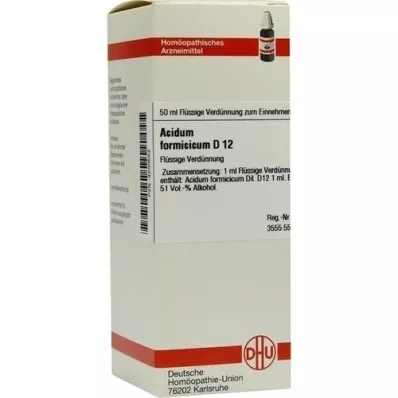 Acidum formico D12, 50 ml Acidum formico D12, 50 ml