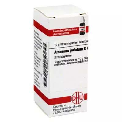 ARSENUM JODATUM D 6 Globuli, 10 g