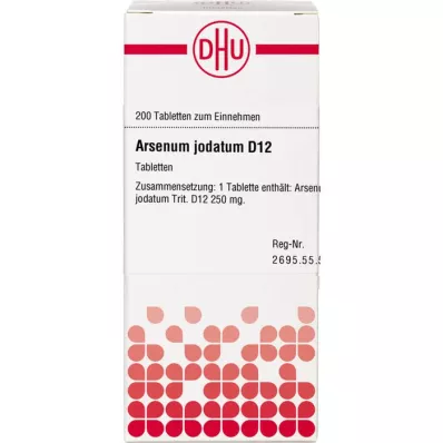 Arsenum Jodat D12, 200 pz Arsenum Jodat D12, 200 pz