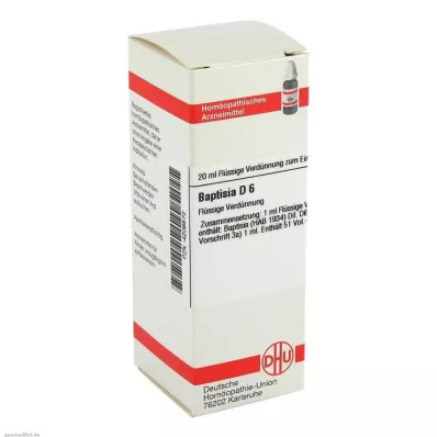 BAPTISIA D 6 Diluizione, 20 ml