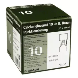CALCIUMGLUCONAT 10% MPC Soluzione iniettabile, 20X10 ml