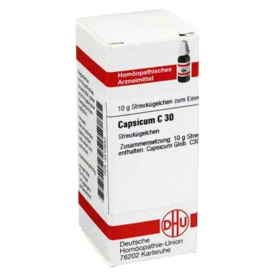 CAPSICUM C 30 Globuli, 10 g CAPSICUM C 30 Globuli, 10 g
