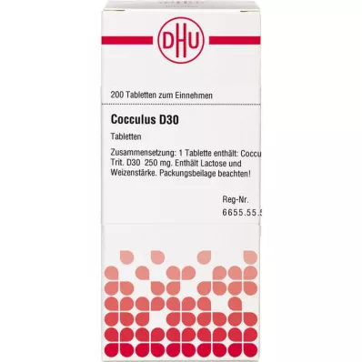 Cocculus D30, 200 pz Cocculus D30, 200 pz