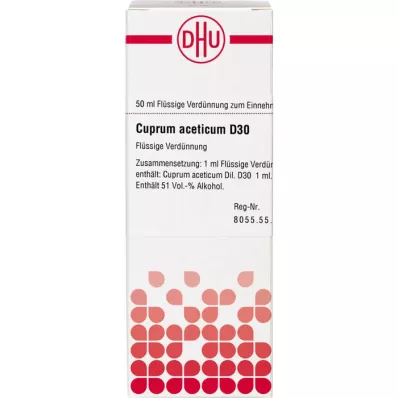 Cuprum Acet D30, 50 ml Cuprum Acet D30, 50 ml