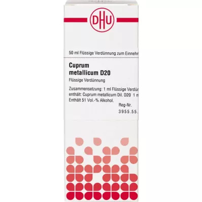CUPRUM MET D20, 50 ml CUPRUM MET D20, 50 ml