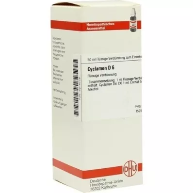 Cyclamen D 6, 50 ml Cyclamen D 6, 50 ml