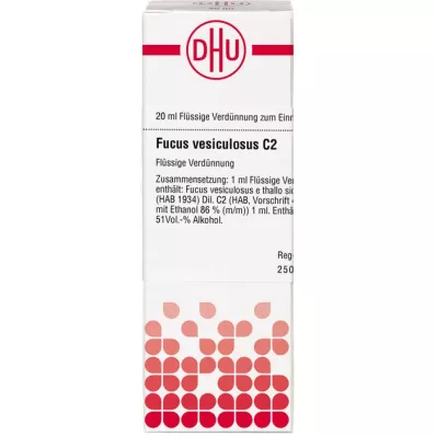 FUCUS VESICUL C 2, 20 ML FUCUS VESICUL C 2, 20 ML