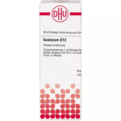 Guaiacum D12, 20 ml