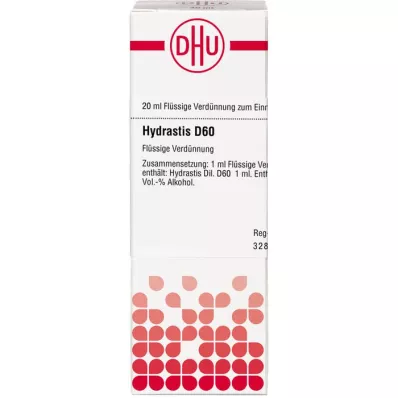 Hydrastis D60, 20 ml Hydrastis D60, 20 ml