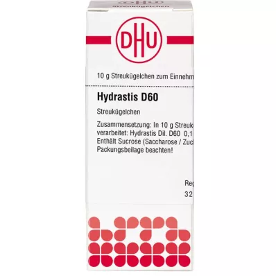 Hydrastis D60, 10 G Hydrastis D60, 10 G