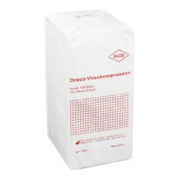 Compresse in pile 10x10 cm non sterili 8 pieghe, 100 pezzi