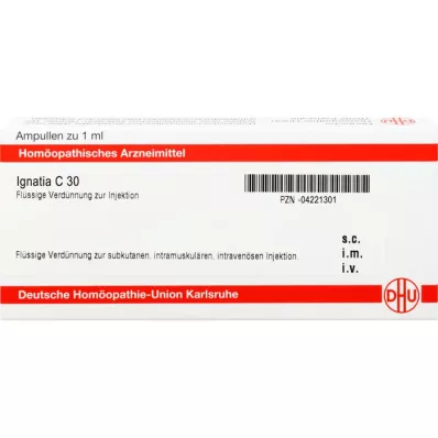 Ignatia c30, 10x1 ml Ignatia c30, 10x1 ml