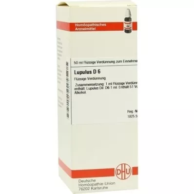 Lupulus D 6, 50 ml Lupulus D 6, 50 ml