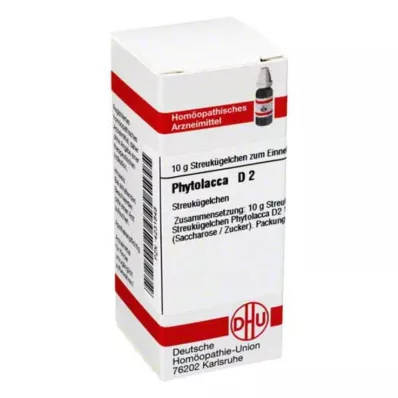 PHYTOLACCA D 2 Globuli, 10 g