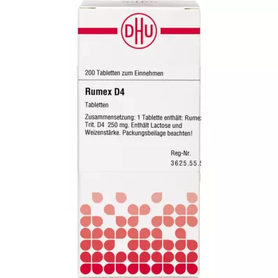 RUMEX D 4, 200 pz RUMEX D 4, 200 pz