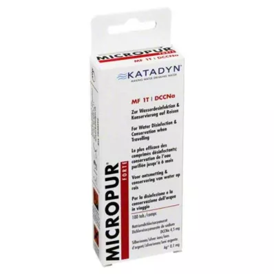 MICROPUR forte MF 1T compresse, 100 pz MICROPUR forte MF 1T compresse, 100 pz