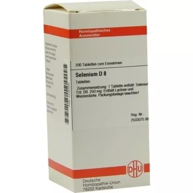 SELENIUM D 8 compresse, 200 pz SELENIUM D 8 compresse, 200 pz