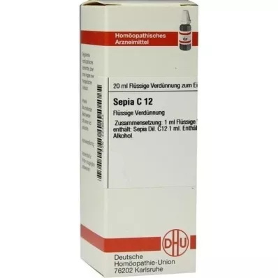 SEPIA Diluizione C 12, 20 ml SEPIA Diluizione C 12, 20 ml