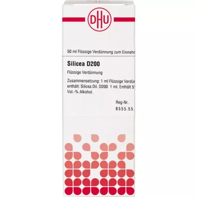 SILICEA Diluizione D 200, 50 ml