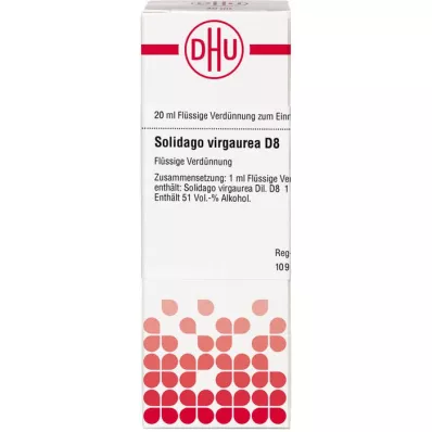 SOLIDAGO VIRGAUREA D 8 Diluizione, 20 ml SOLIDAGO VIRGAUREA D 8 Diluizione, 20 ml