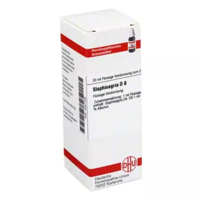 STAPHISAGRIA D 8 Diluizione, 20 ml STAPHISAGRIA D 8 Diluizione, 20 ml