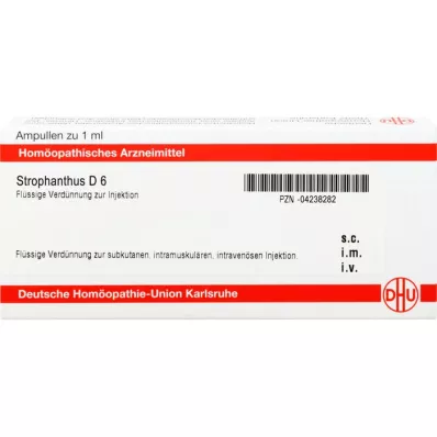 Strofothanyhus D 6, 10x1 ml