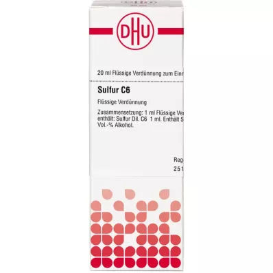 Sulfur C 6, 20 ml