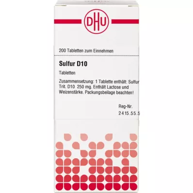 Sulfur D10, 200 pz Sulfur D10, 200 pz