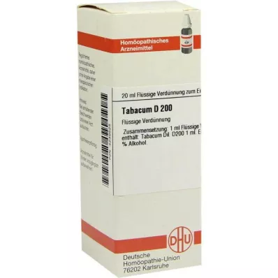 TABACUM D 200 Diluizione, 20 ml TABACUM D 200 Diluizione, 20 ml