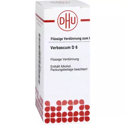 VERBASCUM D 6 Diluizione, 20 ml