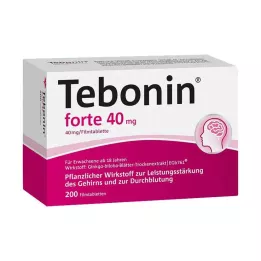 TEBONIN forte 40 mg compresse rivestite con film, 200 pz