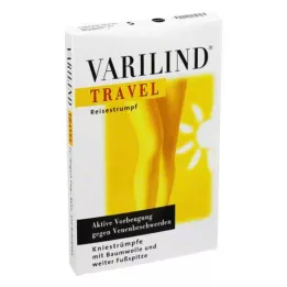 Varilind Travel Travel Support Sock Black S, 2 pz