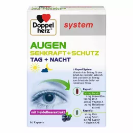 DOPPELHERZ Capsule per sistema di protezione della vista e degli occhi, 60 pz