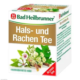 BAD HEILBRUNNER Bustine filtro per tè alla gola e alla gola, 8X1,75 g