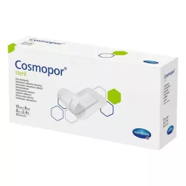 COSMOPOR Associazione della ferita steril 6x15 cm, 25 pz