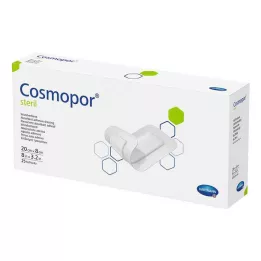 COSMOPOR Associazione della ferita steril 8x20 cm, 25 pz