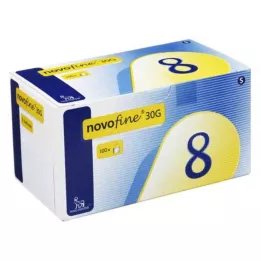 NOVOFINE 8 cannule 0,30x8 mm, 100 pz