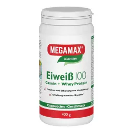 EIWEISS 100 Cappuccino Megamax in polvere, 400 g