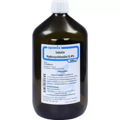 SOLUTIO Hydroxychin. 0,4%, 1 l